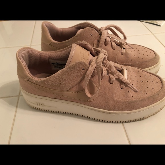 nike air force 1 pink suede womens